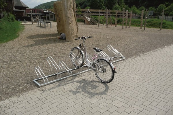 Fahrradständer feuerverzinkt 19mm Rundrohr