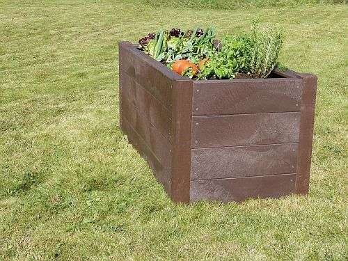 Hochbeet Terra aus Recycling Kunststoff