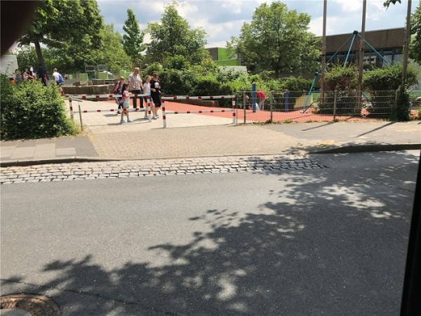 Wegesperre zusammenschraubbar ortsfest