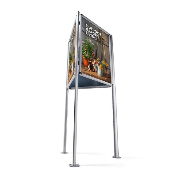 Plakatständer freistehend 3-seitig