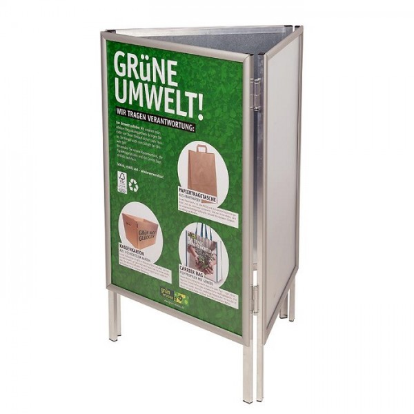 Dreieck Plakatständer mobil DIN A1