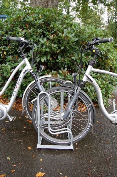 Fahrradständer 4000 zweiseitig für Fahrräder