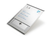 Büroschild FL ultraflach aus Aluminium