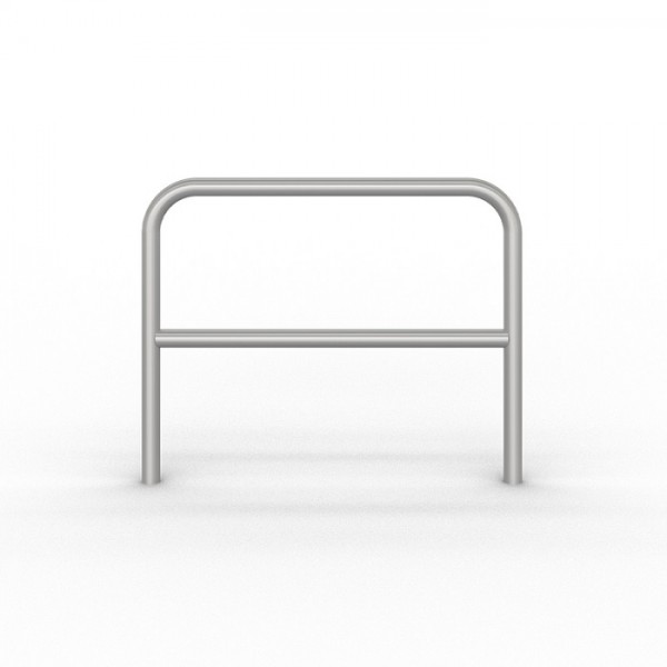 Edelstahlbügel mit Querholm Ø 48 zum Einbetonieren