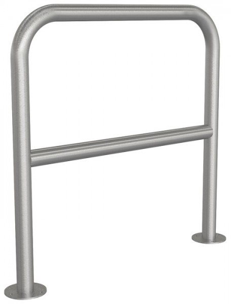 Edelstahl-Bügel mit Querholm Ø 48 zum Aufdübeln