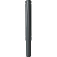 Stilpoller Ø120 Aluminium mit Ziernut
