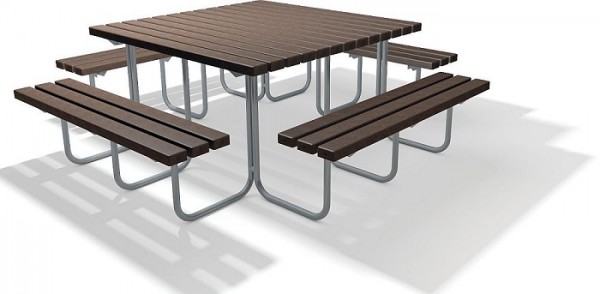 Sitzgruppe Stelvio Recycling Kunststoff