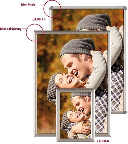 Klapprahmen OPTI FRAME® 25mm Profil